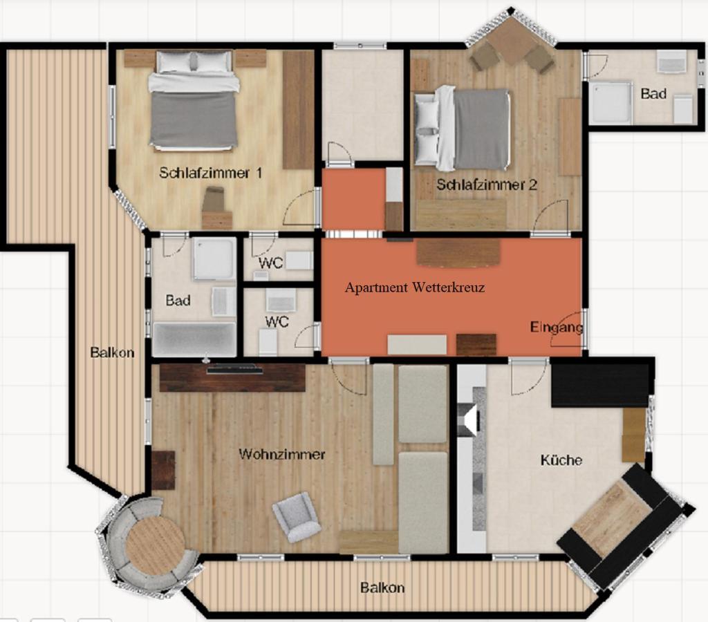 Virgen-Urlaub Apartment Bagian luar foto